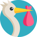 animals,people,bird,kid and baby,baby,stork,newborn,birth