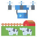 smart,control,farming and gardening,farm,agriculture,fly,drone,barn,cow