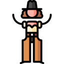 woman,hat,people,humanpictos,western,cowgirl,wild west