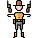man,people,humanpictos,weapon,gun,western,cowboy,wild west,gunslinger ok 