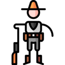 man,people,humanpictos,weapon,western,rifle,cowboy,wild west,gunslinger ok 