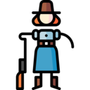 woman,people,humanpictos,weapon,western,rifle,cowgirl,wild west,gunslinger ok 