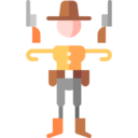 man,people,humanpictos,weapon,gun,western,cowboy,wild west,gunslinger ok 