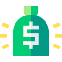 business and finance,money bag,dollar,currency,cash,profit,profits,coins,incomes,receipts