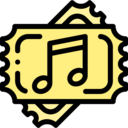discount,music and multimedia,music,entertainment,label,tag,shop,signaling,ticket,concert