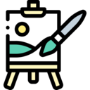 art and design,tool,art,painter,painting,paint,artistic,easel,canvas