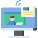 computer,professions and jobs,communications,monitor,online,work,videocall,conference,work from home,freelancer