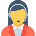 technology,woman,headphones,professions and jobs,people,microphone,call,support,customer service,telemarketer ok 