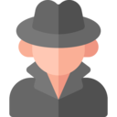 ui,security,avatar,man,professions and jobs,user,people,search,Tools and utensils,job,occupation,detective,profession,binoculars,spy,crime,avatars,murder,agent,crime scene,inspection,sherlock holmes,sherlock