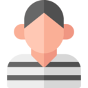 avatar,man,professions and jobs,user,profile,people,social,criminal,prisoner