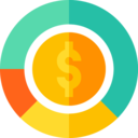 money,business and finance,dollar,pie chart,report,benefit ok 