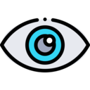 ui,eye,social media,view,visibility,shapes and symbols,preview