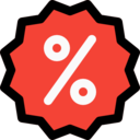 discount,commerce and shopping,label,price,sticker,commerce,sale,percentage,bargain,offer