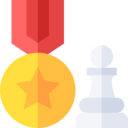 sports and competition,medal,winner,award,sport,game,player,hobbies,chess,tournament