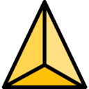 symbols,shapes and symbols,geometry,polygon,tetrahedron ok 