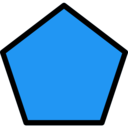 interface,graphic tool,shapes,geometrical,shapes and symbols,pentagon,polygon