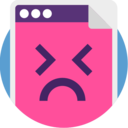 seo and web,browser,error,warning,alert,attention,bad,notice