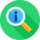 ui,interface,information,magnifying glass,multimedia option,search,loupe,detective