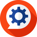 gear,cogwheel,conversation,communications,settings,support,chat bubble,customer service,mechanism,it support,technical ok 