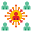Coronavirus icon 64x64