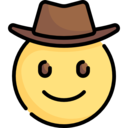 emoji,feelings,smileys,emoticons,cowboy