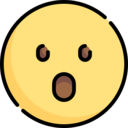 emoji,feelings,smileys,emoticons,shocked
