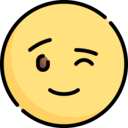 emoji,feelings,smileys,emoticons,wink