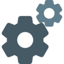 interface,gear,miscellaneous,Tools and utensils,settings,three,configuration,gears,cogwheels,wheels