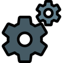 interface,gear,miscellaneous,Tools and utensils,settings,three,configuration,gears,cogwheels,wheels