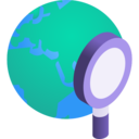 shipping and delivery,magnifying glass,worldwide,loupe,planet,earth,tracking