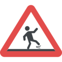 sign,signaling,danger,shapes and symbols,slippery ok 