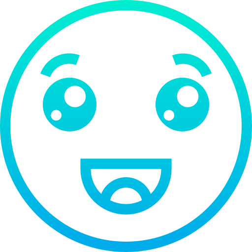 Grinning