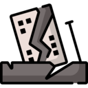 security,nature,buildings,houses,earthquake,cracked