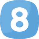 interface,miscellaneous,signaling,maths,symbols,numbers,buttons,shapes and symbols,eight ok 