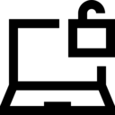 code,computer,security,padlock,laptop,Tools and utensils,lock,unlock,unlocked,open,opened