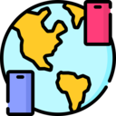 electronics,smartphone,network,internet,worldwide,mobile phone,cellphone,networking,earth globe,internet connection