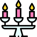 miscellaneous,light,candle,candles,flame,chandelier,indoor