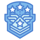 security,protection,miscellaneous,star,badge,law,soldier,military,army,rank