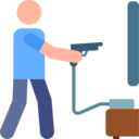computer,man,people,gamer,video game,shooter,pictogram