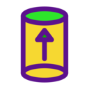 shapes,shapes and symbols,3d,geometric,cylinder