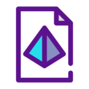 file,document,files and folders,shapes,pyramid,3d,geometric