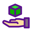hand,shapes,shapes and symbols,cube,3d,geometric