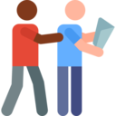 computer,people,men,hunt,treasure,pictogram