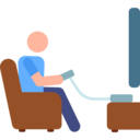 computer,man,people,gamer,video game,pictogram