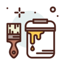 art and design,tool,art,brush,paint,bucket
