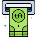 money,business and finance,dollar,down arrow,note,dollar bill,withdrawal