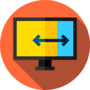 electronics,technology,arrows,monitor,television,resize,computer monitor