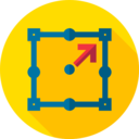 ui,electronics,arrows,multimedia option,diagonal,stretch,stretching