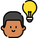 avatar,user,people,person,idea,bulb,head,happy,designer,creative,creativity,lightbulb,account,initiative