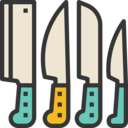 food and restaurant,cutlery,kitchen utensils,knives